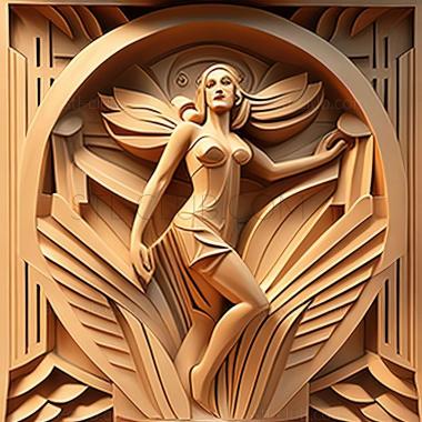 3D model art deco (STL)